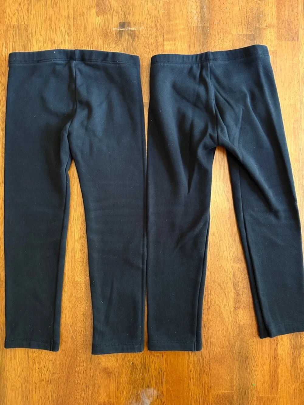 Fleece Lined Leggings Bundle Girl Size 5T Black Thick Cozy Cool Weather Old Navy